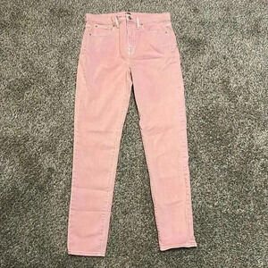 Women’s Gap True Skinny Jeans, Pink, Size 27
